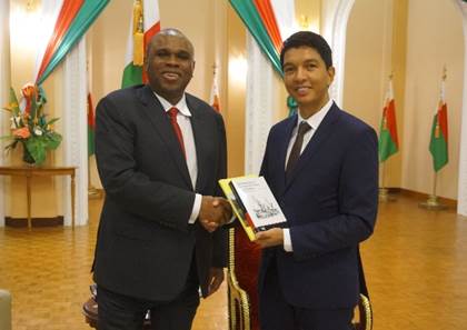 Madagascar President Seeks Afreximbank Support in Country’s Industrialisation