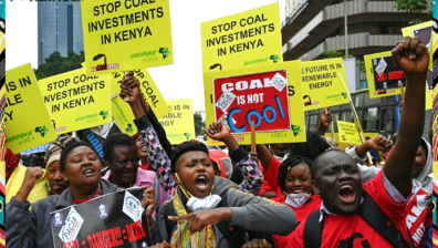 GREENPEACE AFRICA AND PARTNERS DEMAND A STOP TO COAL INVESTMENTS IN KENYA