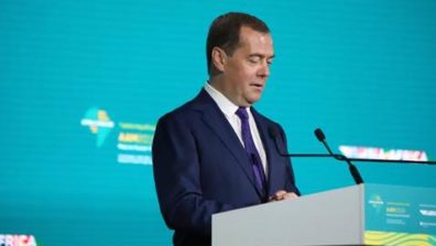 RUSSIA AND AFRICA SHOULD HARNESS RESOURCES FOR GREATER ECONOMIC GROWTH, MEDVEDEV TELLS AFREXIMBANK SHAREHOLDERS