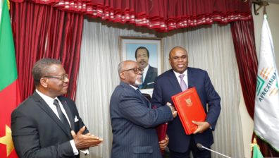 PRIME MINISTER FORESEES REGIONAL TAKE-OFF AS CAMEROON SIGNS AGREEMENTS TO HOST AFREXIMBANK BRANCH OFFICE