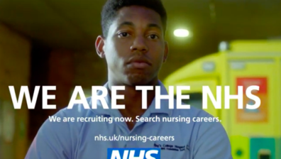 MALACHI CONNOLLY, STAFF NURSE AT KING’S COLLEGE HOSPITAL STARS IN A GROUNDBREAKING NEW TV ADVERT TO HIGHLIGHT THE IMPORTANT, VALUABLE AND VARIED NURSING ROLES AVAILABLE IN THE NHS