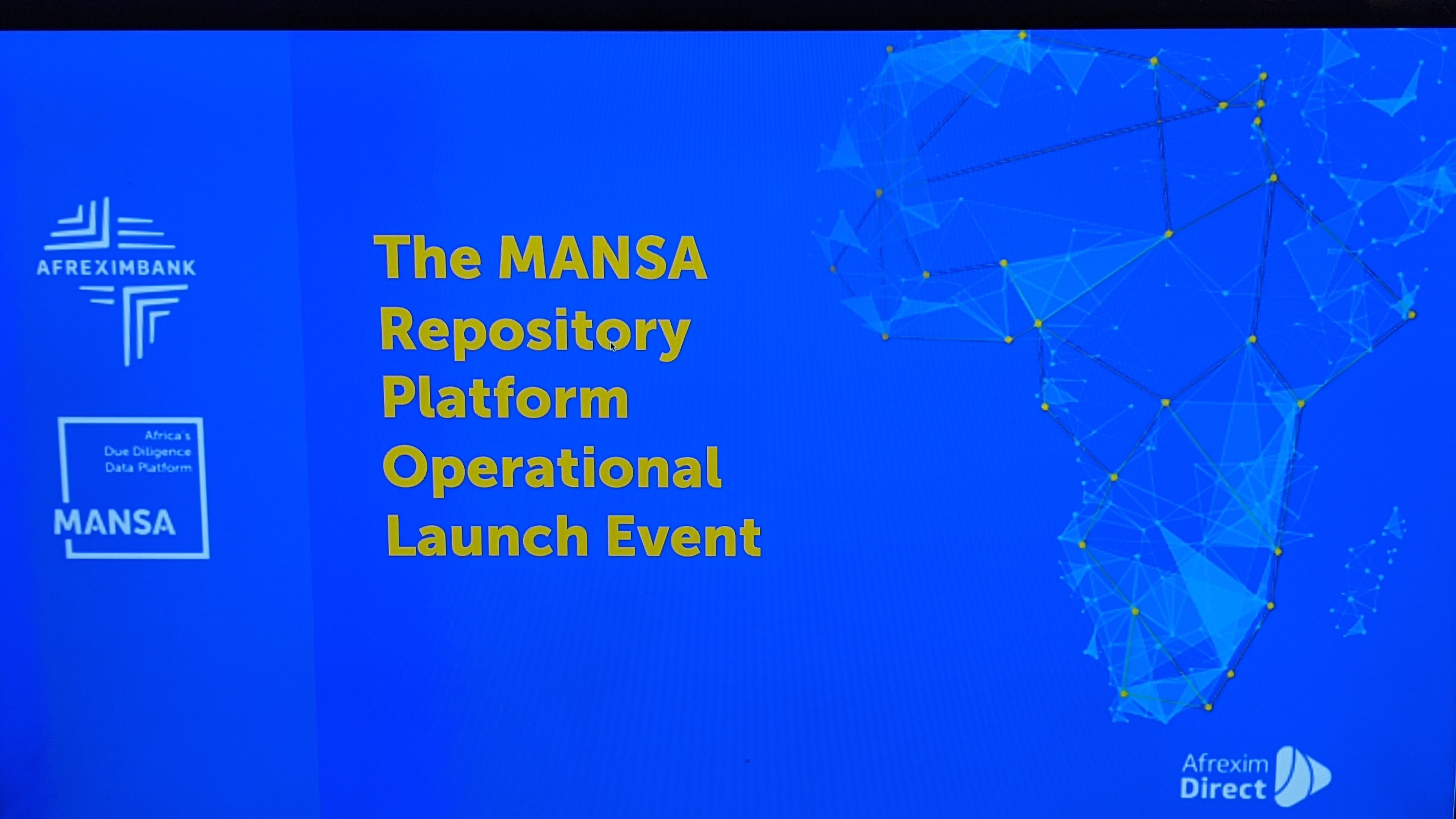 AFREXIMBANK LAUNCHES MANSA, AFRICA’S DIGITAL DUE DILIGENCE REPOSITORY