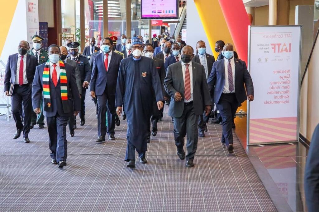 AFRICAN HEADS OF STATE CONVERGE IN DURBAN FOR INTRA-AFRICAN TRADE FAIR 2021 OPENING CEREMONY  