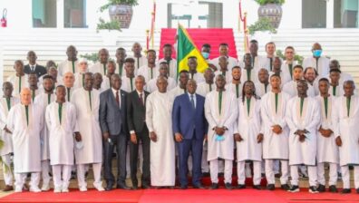 AFCON 2021: SENEGALESE PLAYERS ARRIVE IN CAMEROON DESPITE TEST POSITIVE FOR COVID-19
