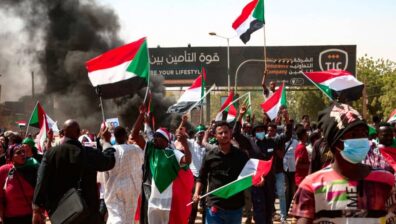 THOUSANDS RALLY IN SUDAN AGAINST COUP